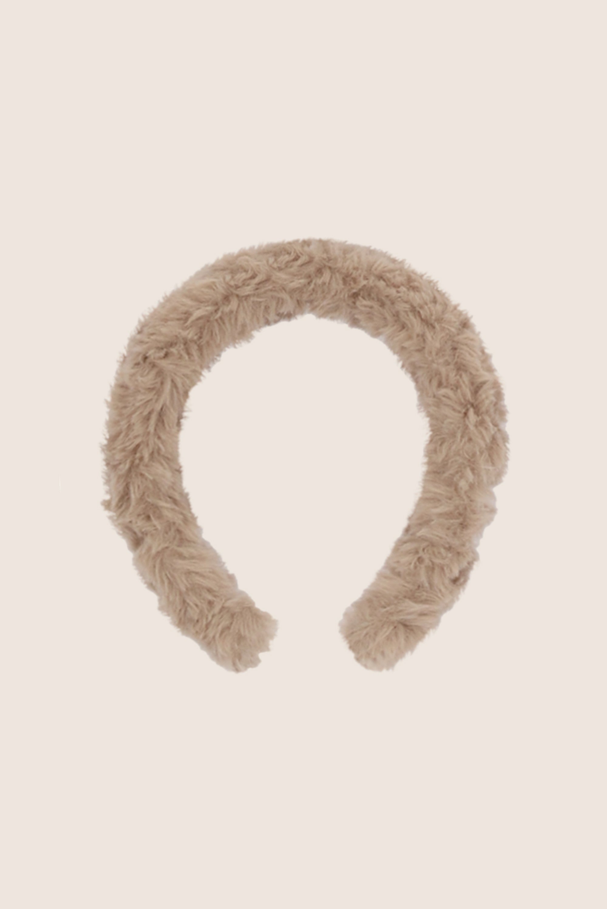 ROMY furry haarband - Dune