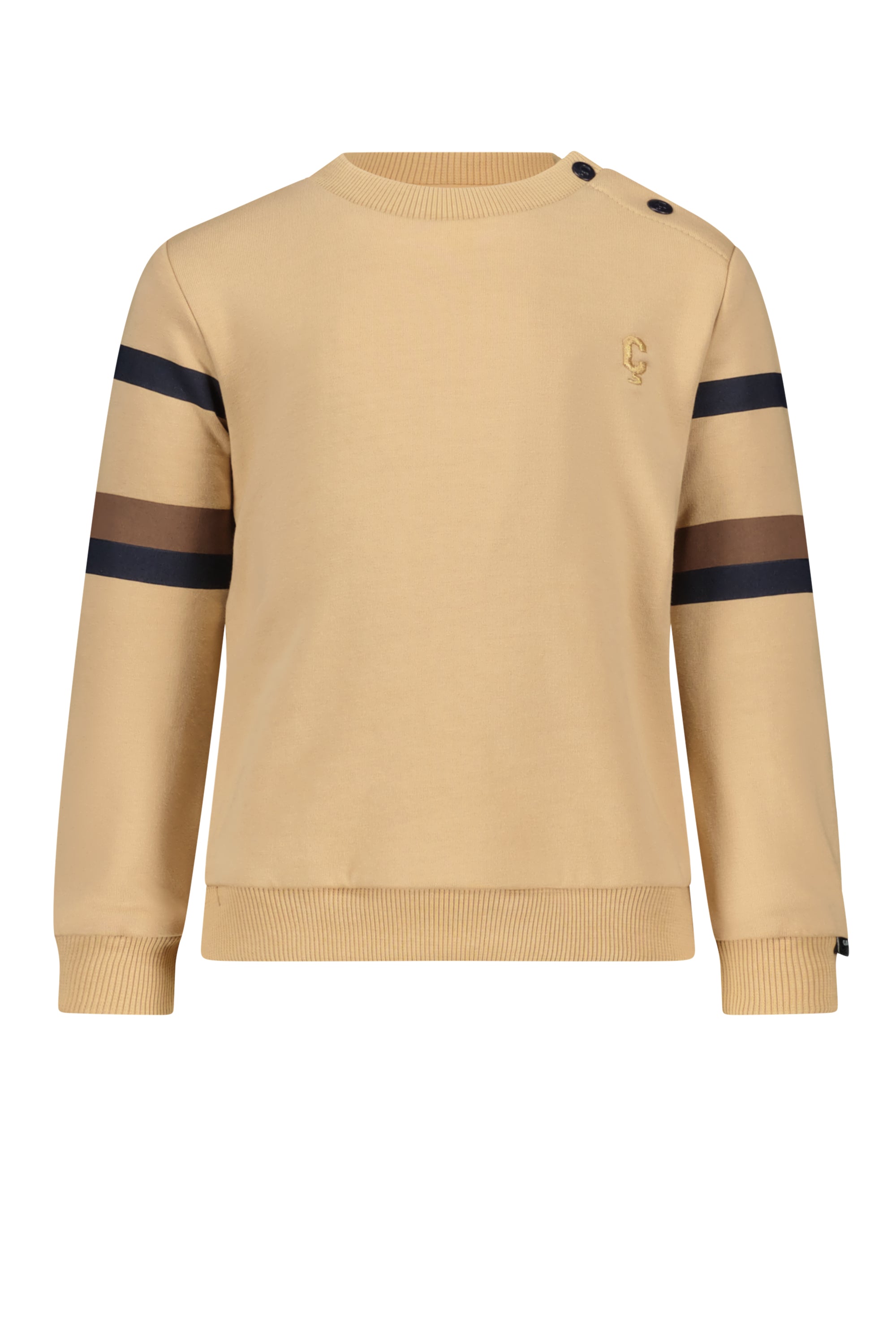 ◘ ONNO ◘ striped sleeve sweater *Nomad*