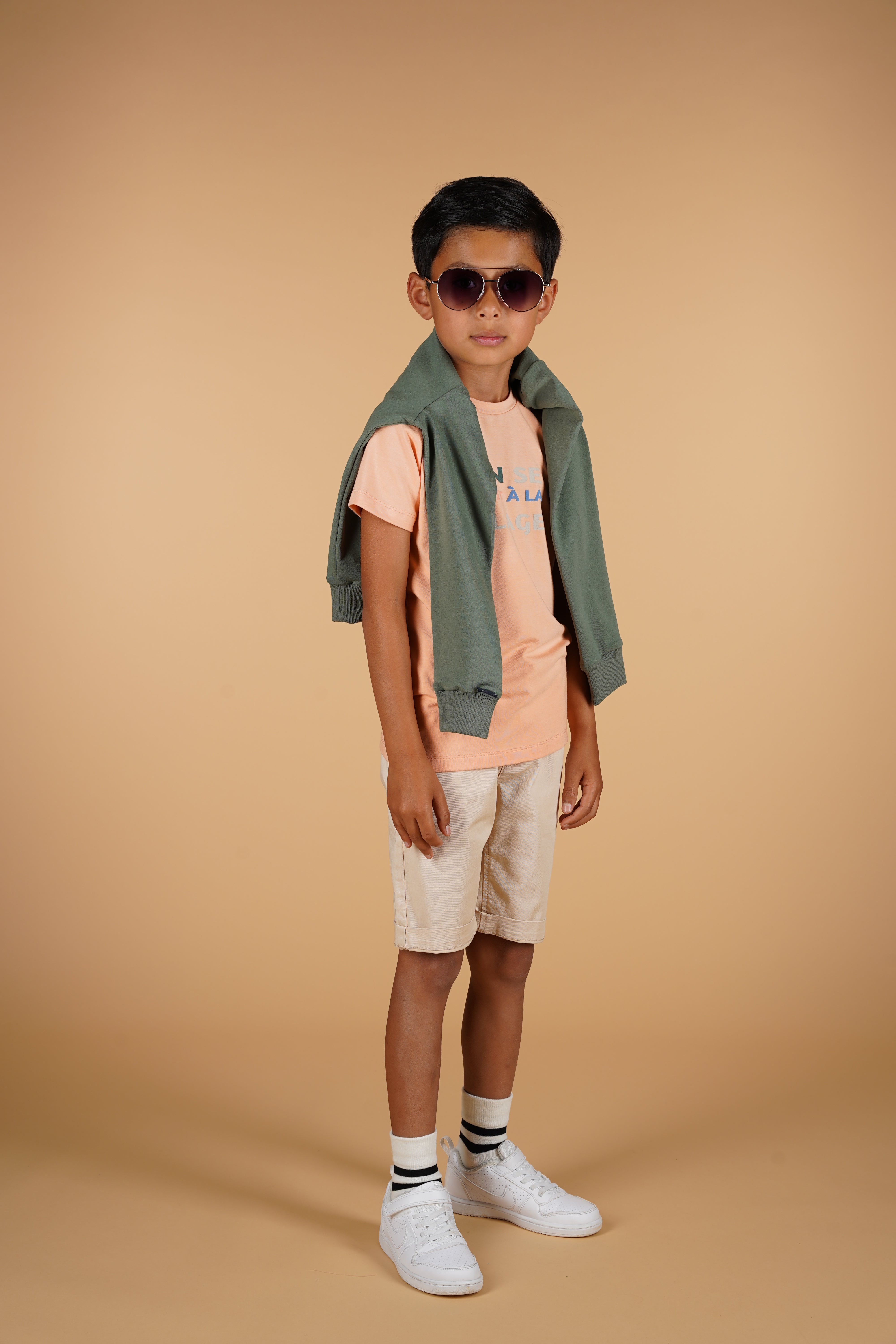 ♦ DRAKE ♦ Garçon twill shorts