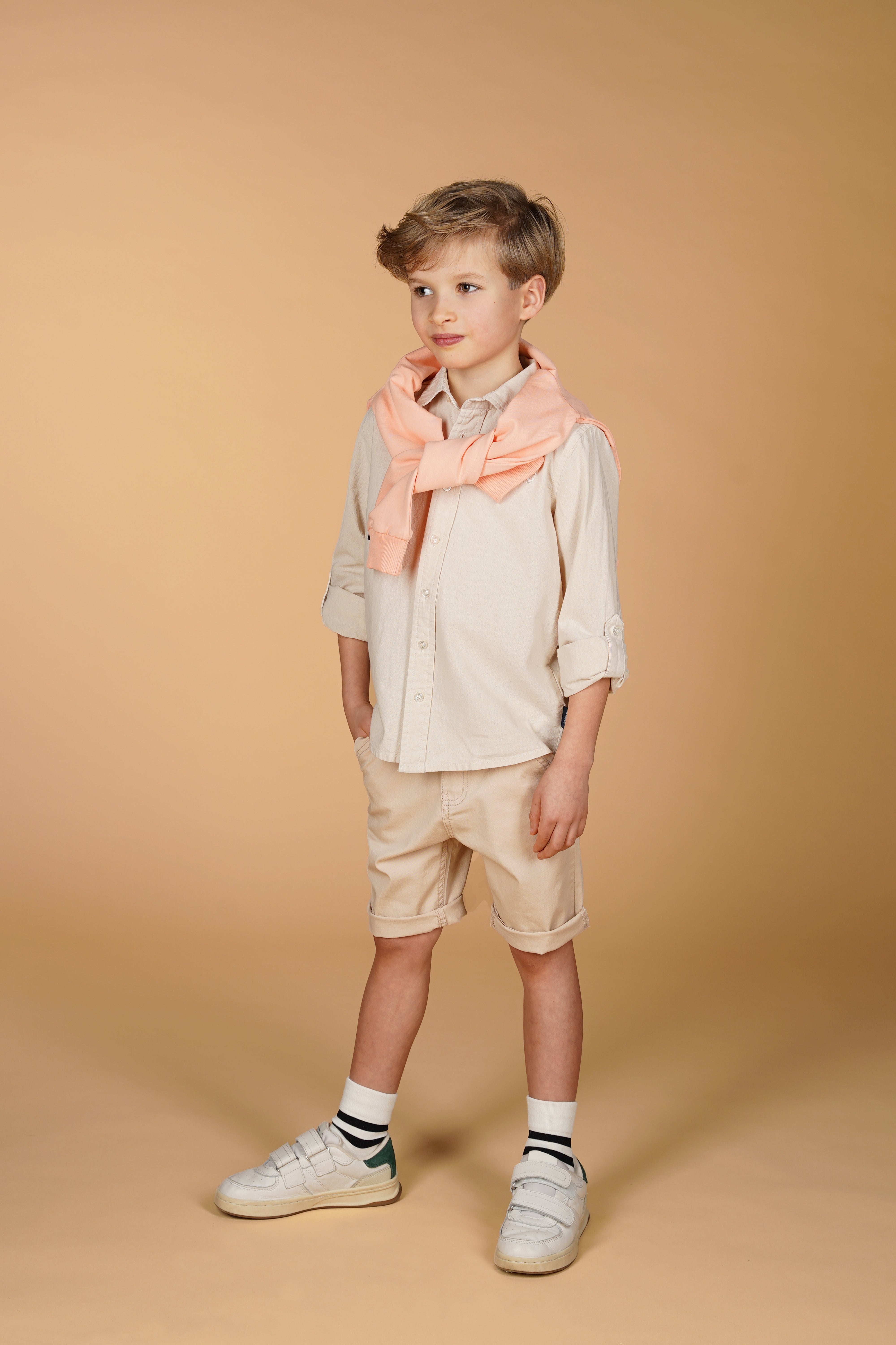 ♦ DRAKE ♦ Garçon twill shorts