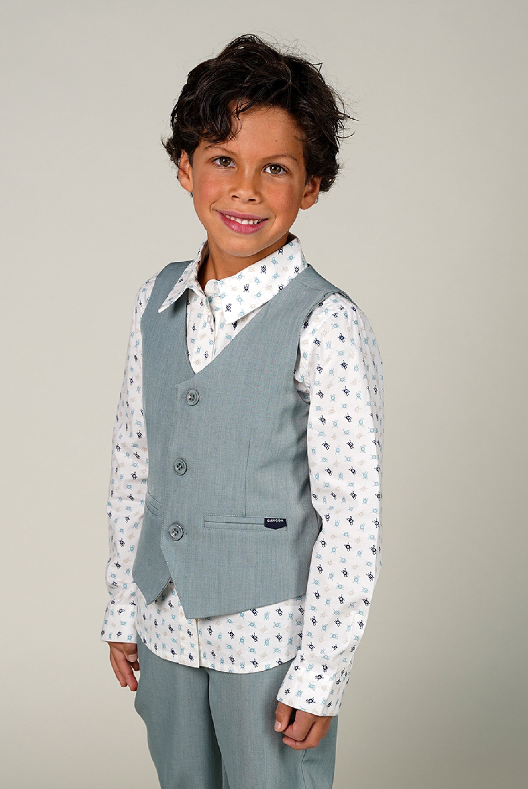 ART gilet. Sage Green