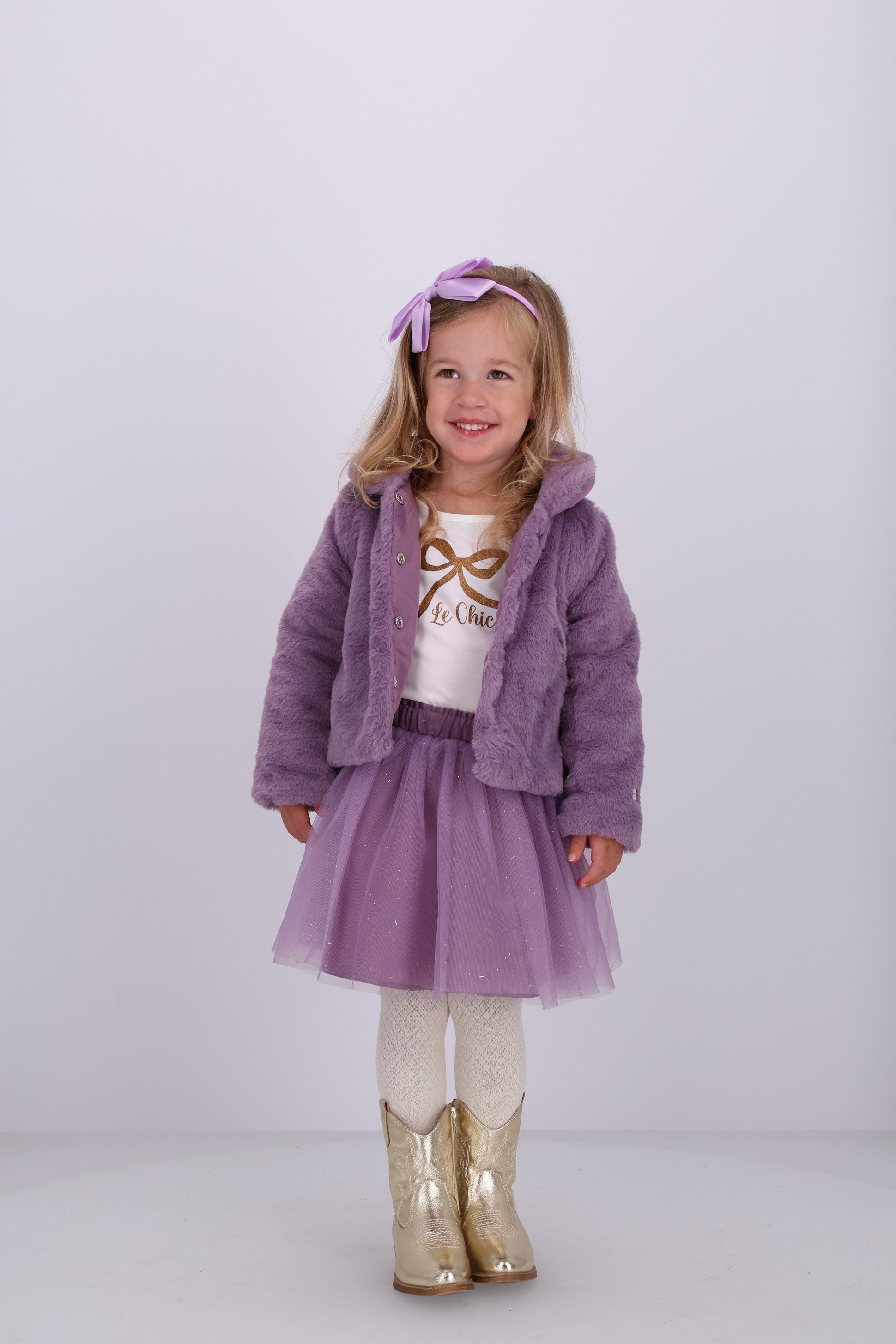 BAYA 3pc set Mauve (jacket, tee, skirt)