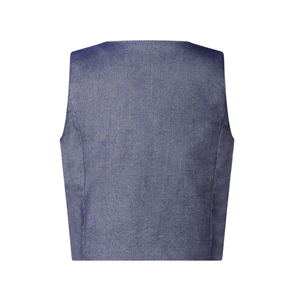 GARÇON baby chambray gilet - Le Chic Fashion