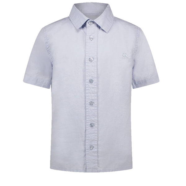 EVAN GARÇON short sl. linen shirt