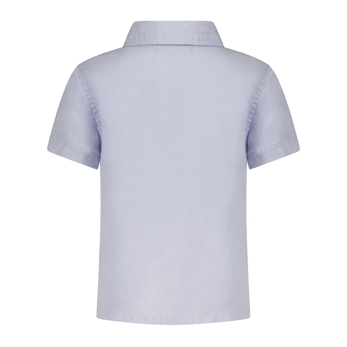 GARÇON baby linen blouse short sleeves