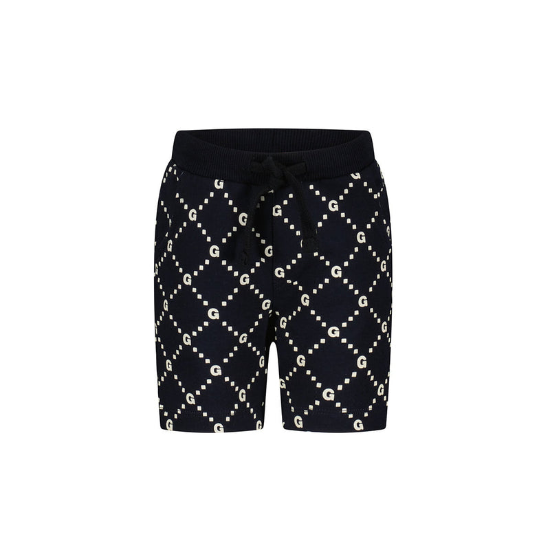GARÇON AOP korte sweat met babylogo