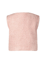 AMIYA tweed gilet - Le Chic Fashion