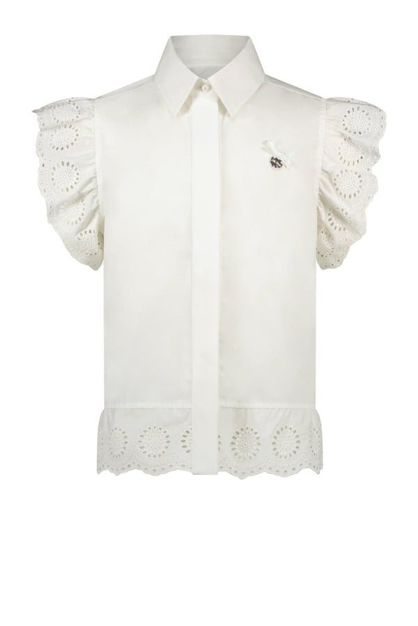 AMIYA broderie blouse - Le Chic Fashion