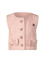 AMIYA tweed gilet - Le Chic Fashion