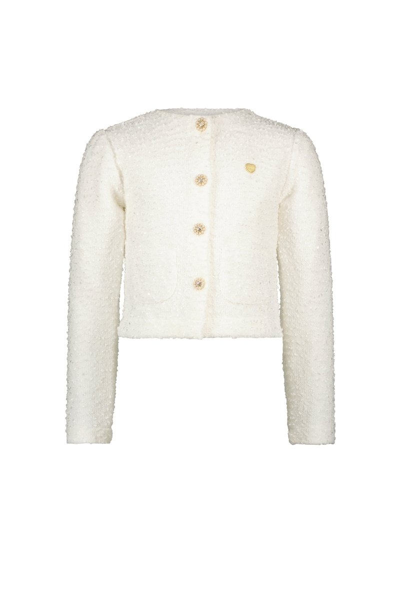 AMSY glitter-knit jacket Spring/Summer '24 - Le Chic Fashion