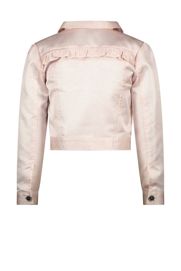 ARIA glitter linen jacket candy - Le Chic Fashion