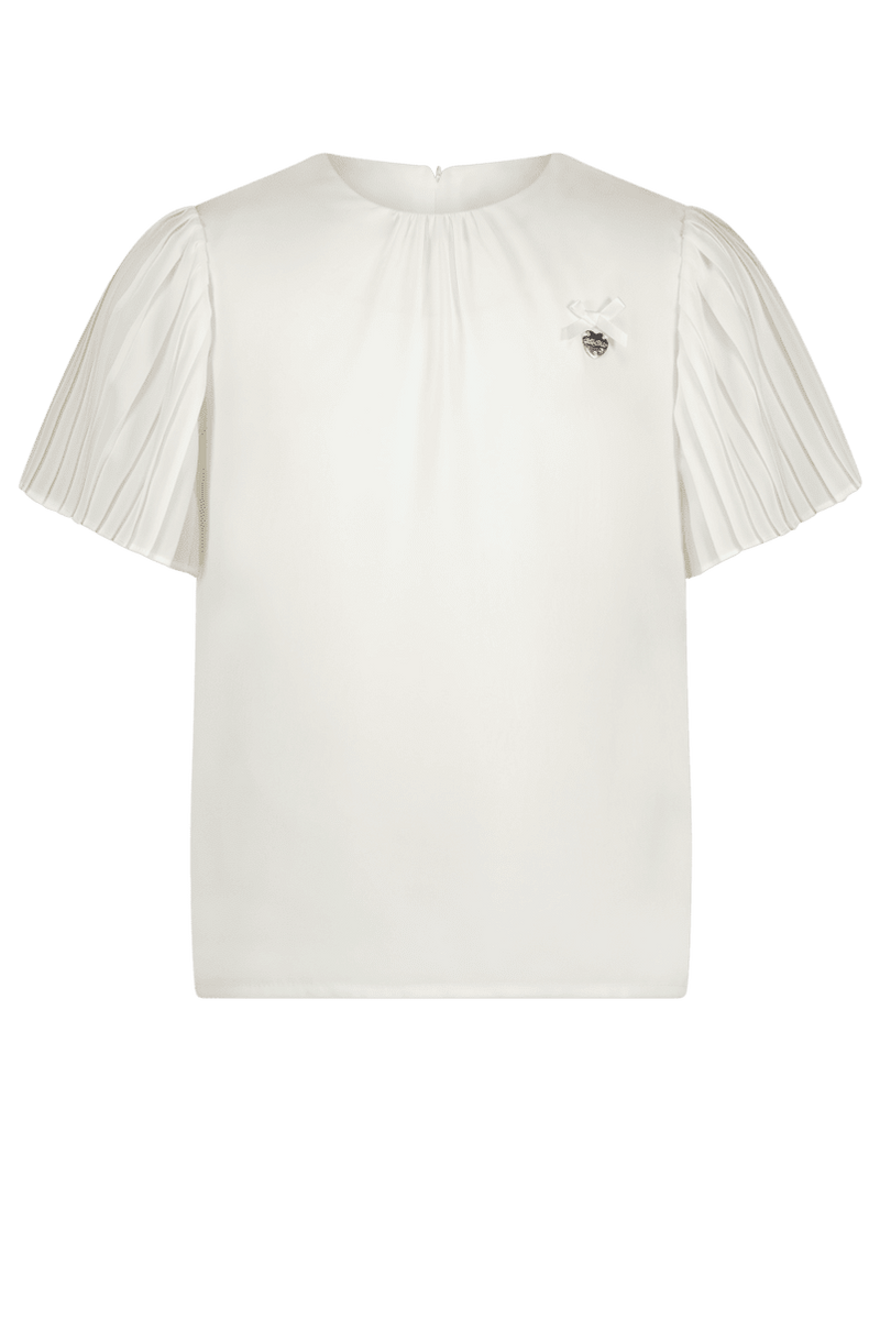 ARLA plissée voile blouse - Le Chic Fashion