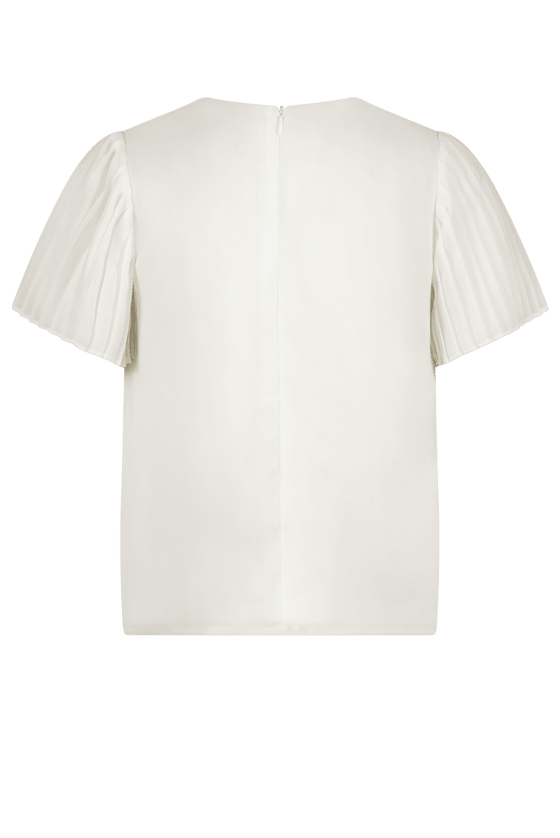 ARLA plissée voile blouse - Le Chic Fashion