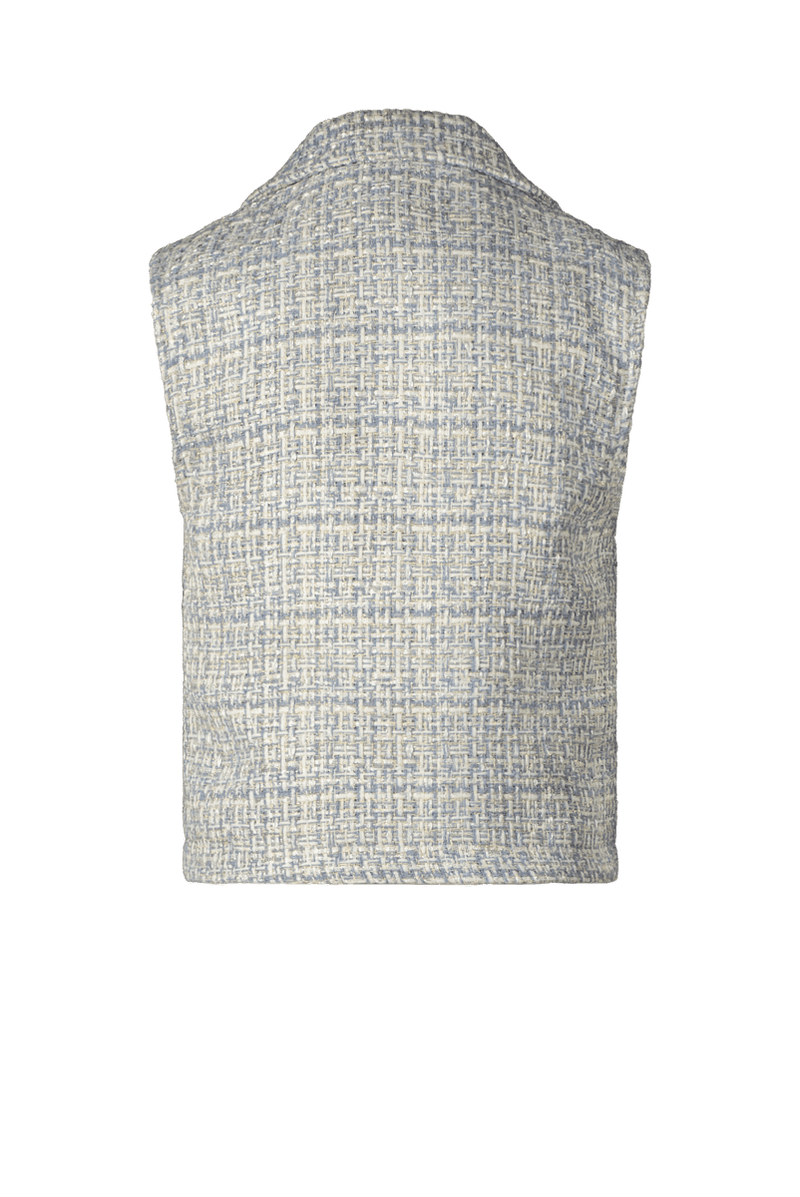 AVEN tweed gilet - Le Chic Fashion