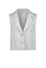 AVEN tweed gilet - Le Chic Fashion