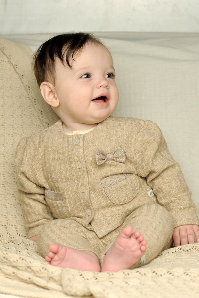 AYA rib melée baby jacket - Le Chic Fashion