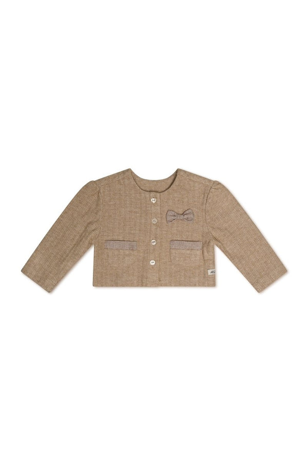 AYA rib melée baby jacket - Le Chic Fashion