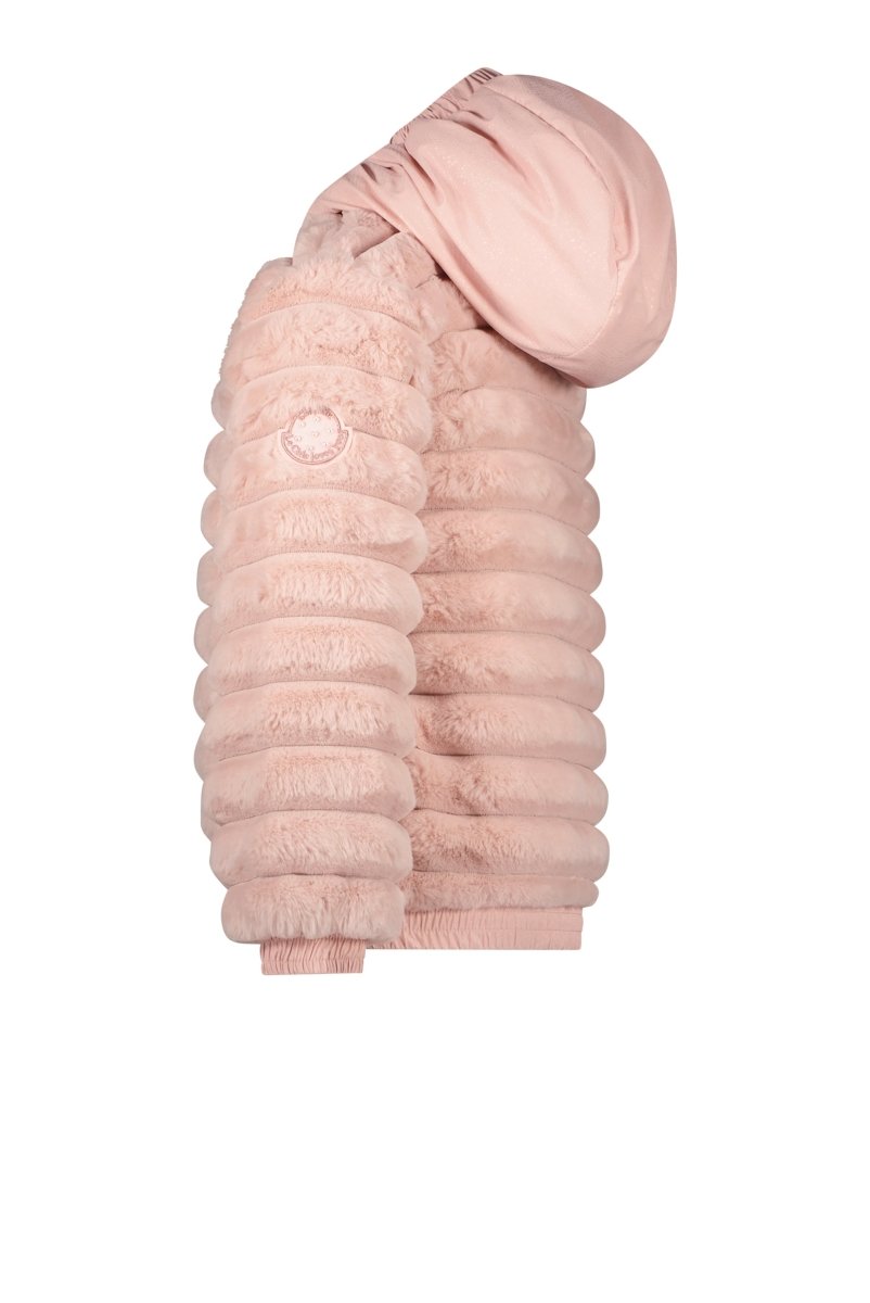 BEETLE bumpy fur bomber - Le Chic Fashion