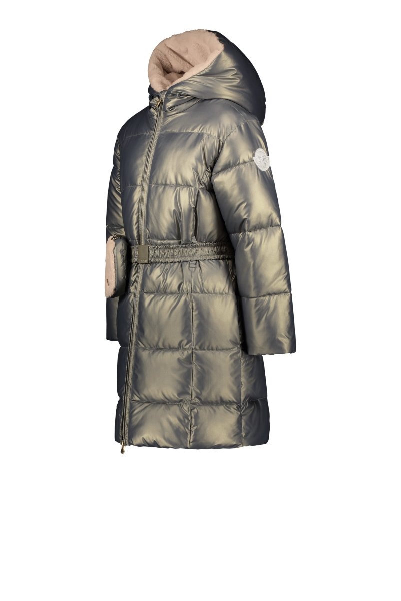 BIRDO furry bag & belt coat - Le Chic Fashion