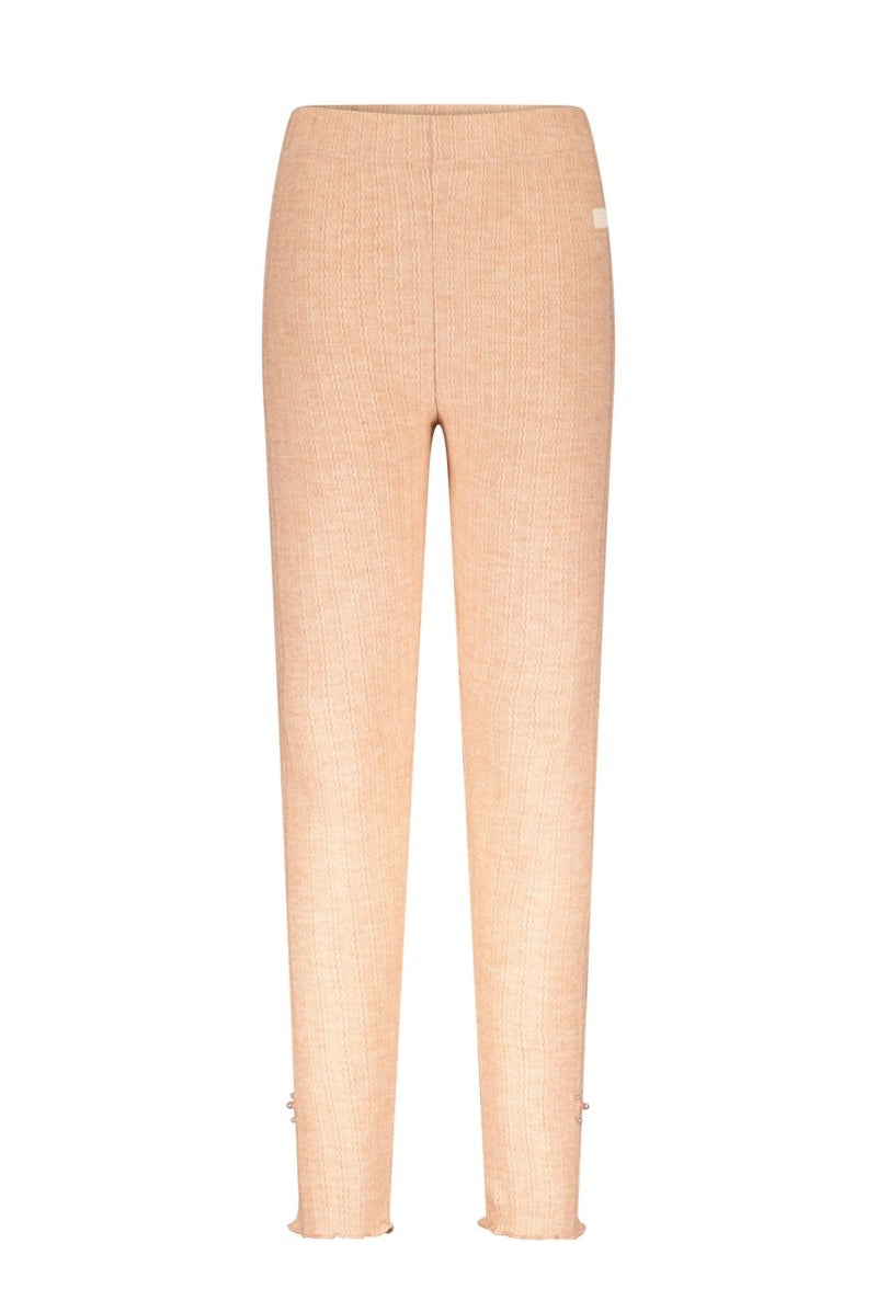 DELIA rib melée leggings - Le Chic Fashion
