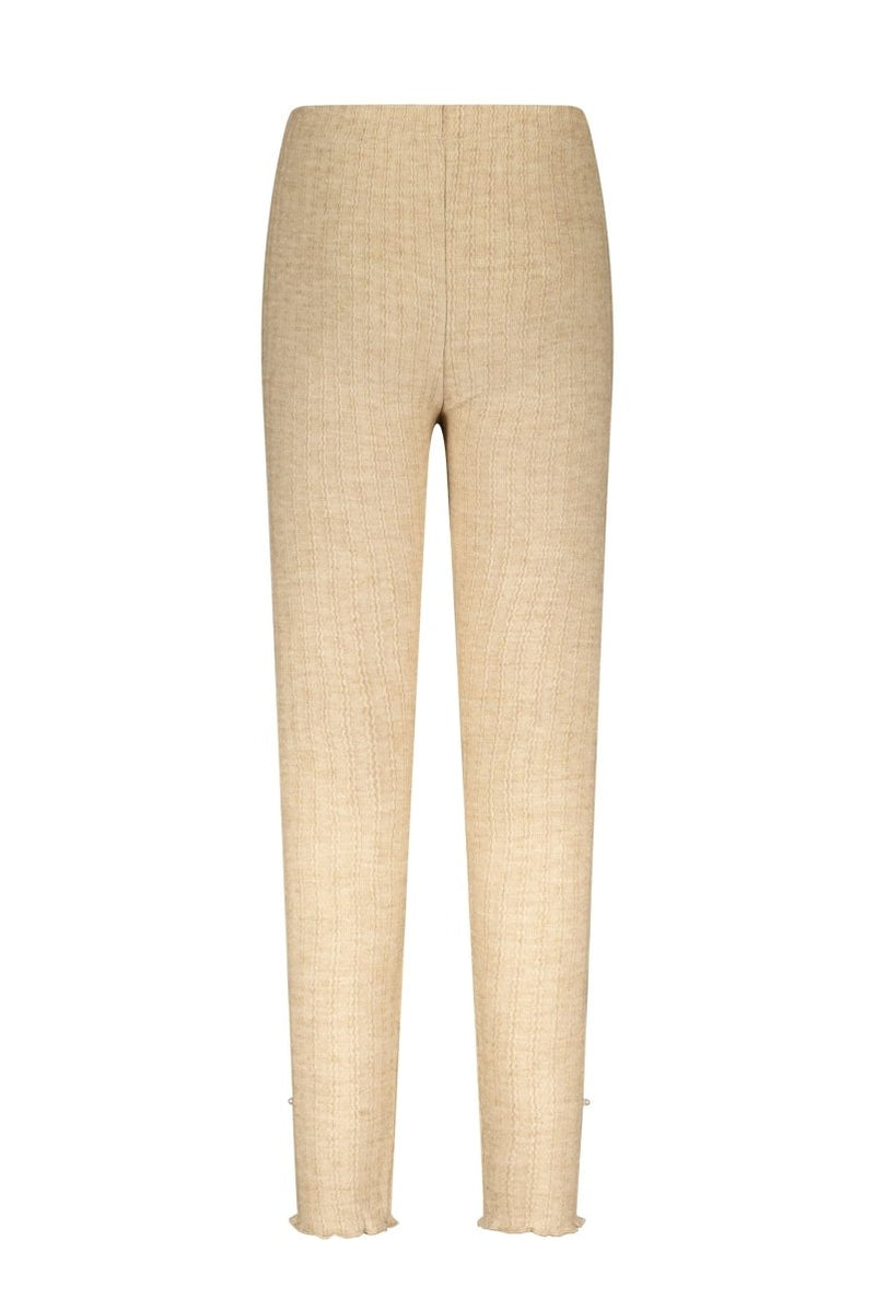 DELIA rib melée leggings - Le Chic Fashion