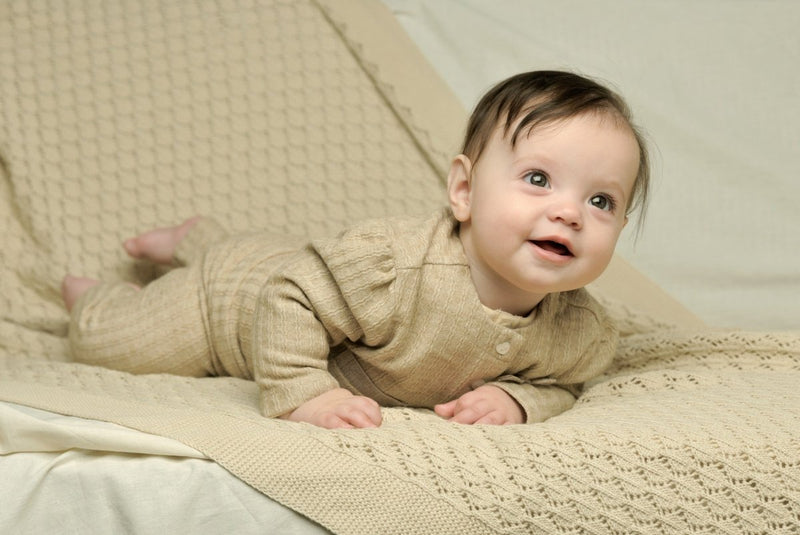 DOSY rib melée baby trousers - Le Chic Fashion