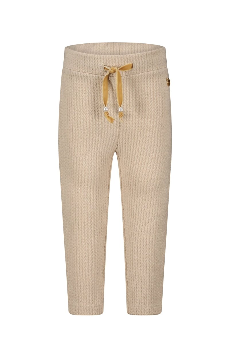 DUALY cable knit trousers mini - Le Chic Fashion