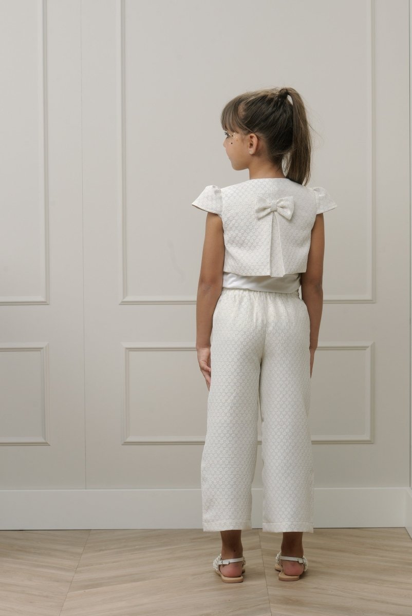 DULCE flowers & lurex trousers Spring/Summer '24 - Le Chic Fashion