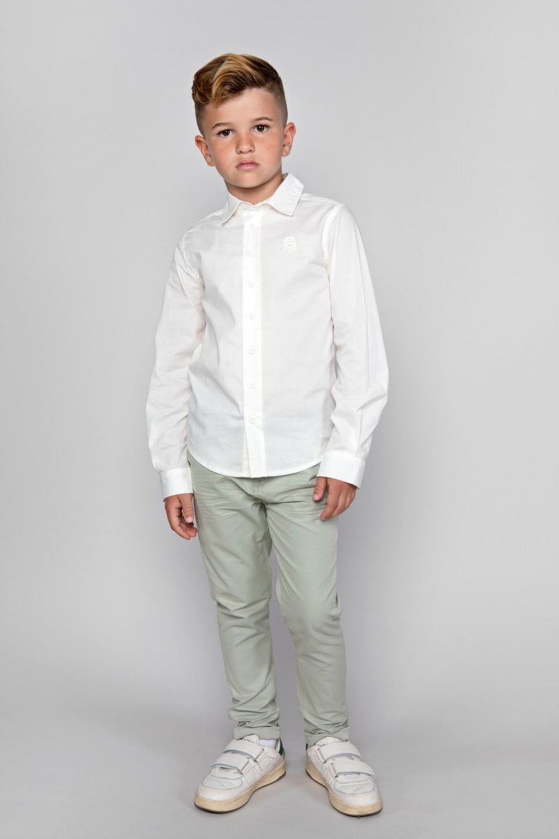 GARÇON twill pants - Le Chic Fashion