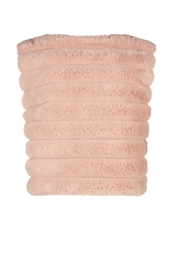 EMORIA bumpy fur gilet - Le Chic Fashion