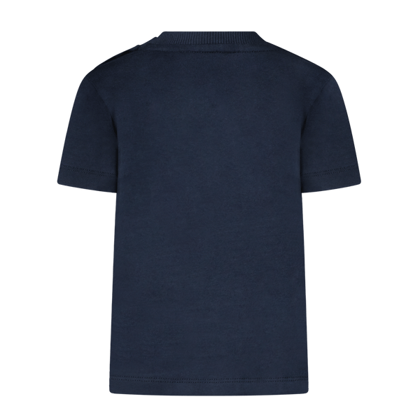 GARÇON baby logo T-shirt navy - Le Chic Fashion