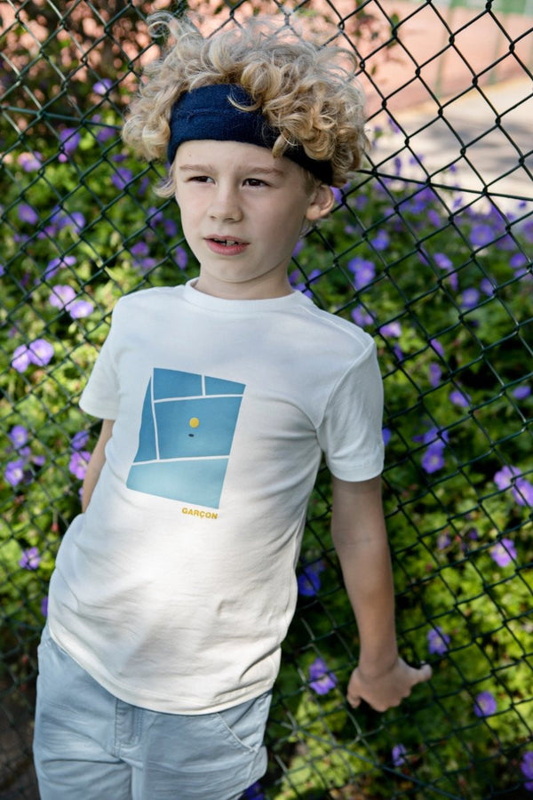 GARÇON baby tennis court T-shirt - Le Chic Fashion