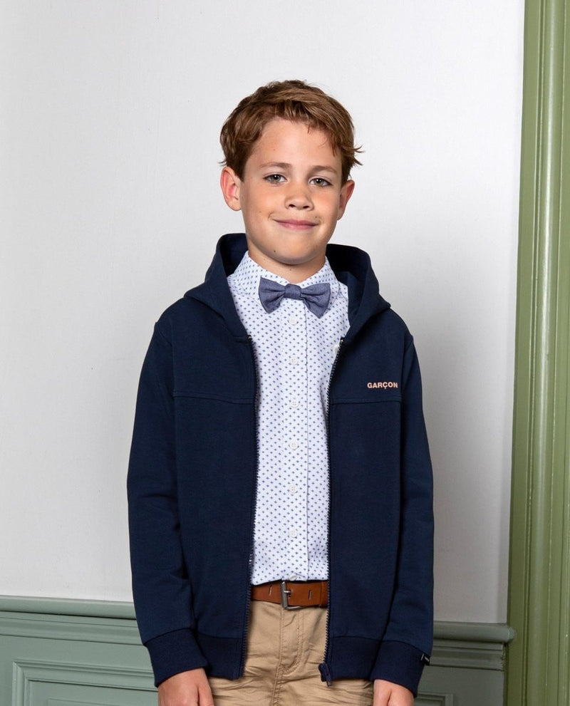 GARÇON chambray bow tie - Le Chic Fashion