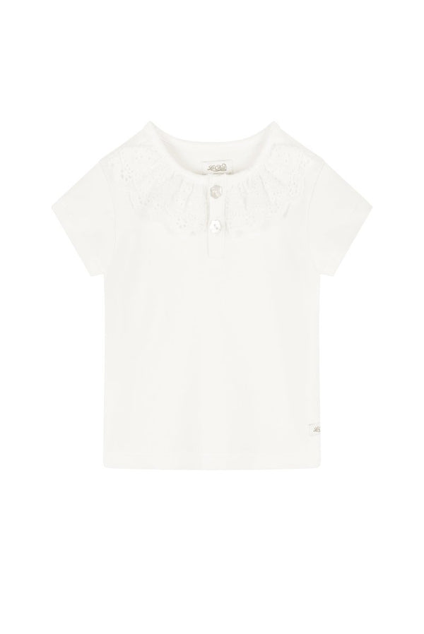 NAYMIE frilly neck T-shirt '24 - Le Chic Fashion