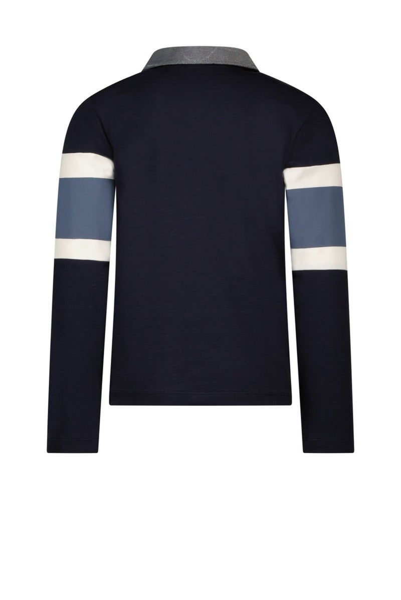 NEIL cut & sew polo - Le Chic Fashion