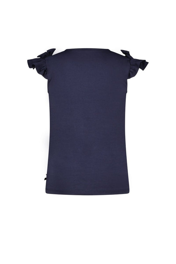 NEM shoulderbow & logo T-shirt - Le Chic Fashion