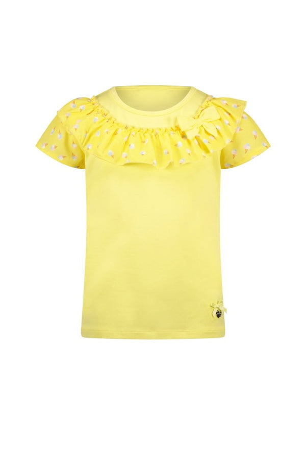 NOMSALA lace ruffle T-shirt - Le Chic Fashion
