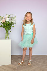 NOOSHY butterfly lace T-shirt - Le Chic Fashion