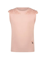 NOOSHY butterfly lace T-shirt - Le Chic Fashion