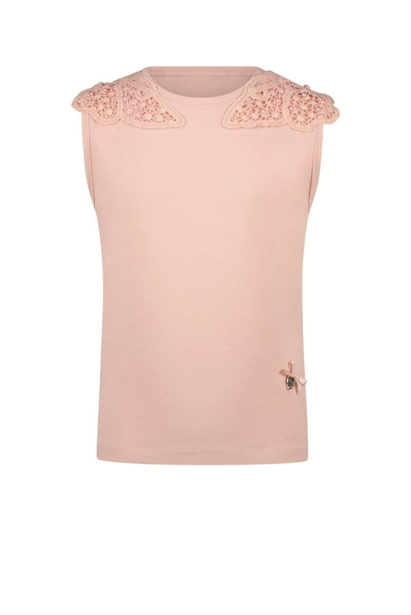 NOOSHY butterfly lace T-shirt - Le Chic Fashion