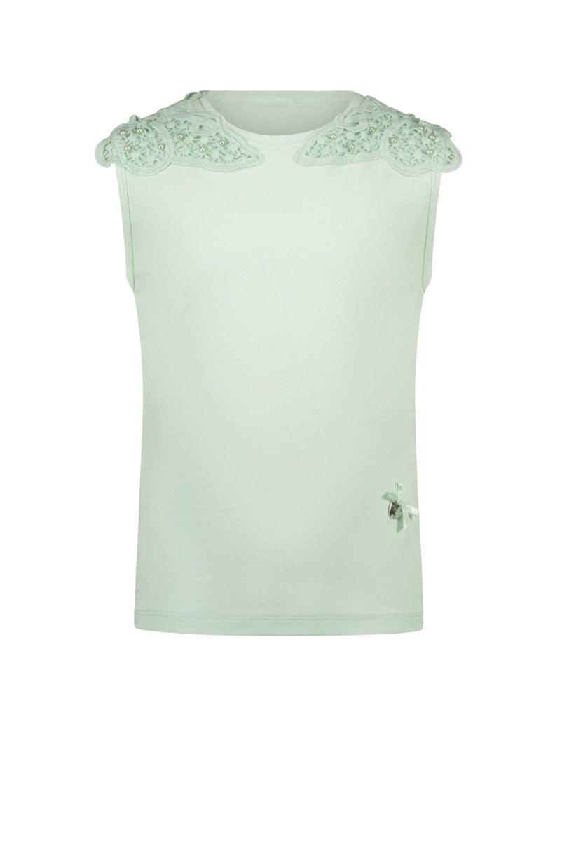 NOOSHY butterfly lace T-shirt - Le Chic Fashion