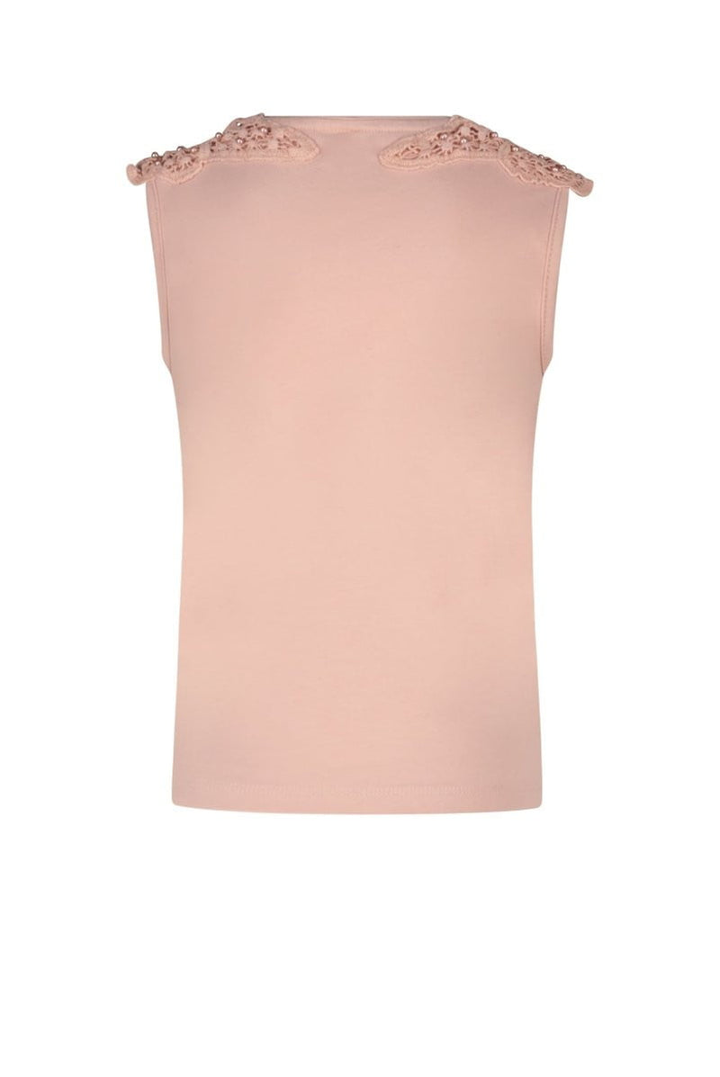 NOOSHY butterfly lace T-shirt - Le Chic Fashion