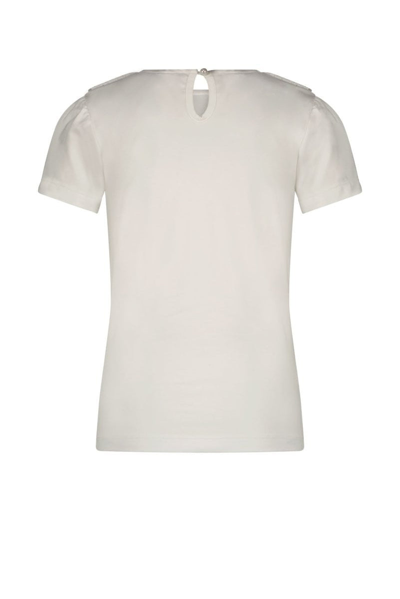 NORIYA broderie collar top - Le Chic Fashion