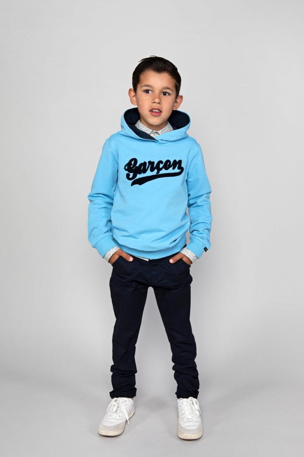 GARÇON toweling logo sweater - Le Chic Fashion