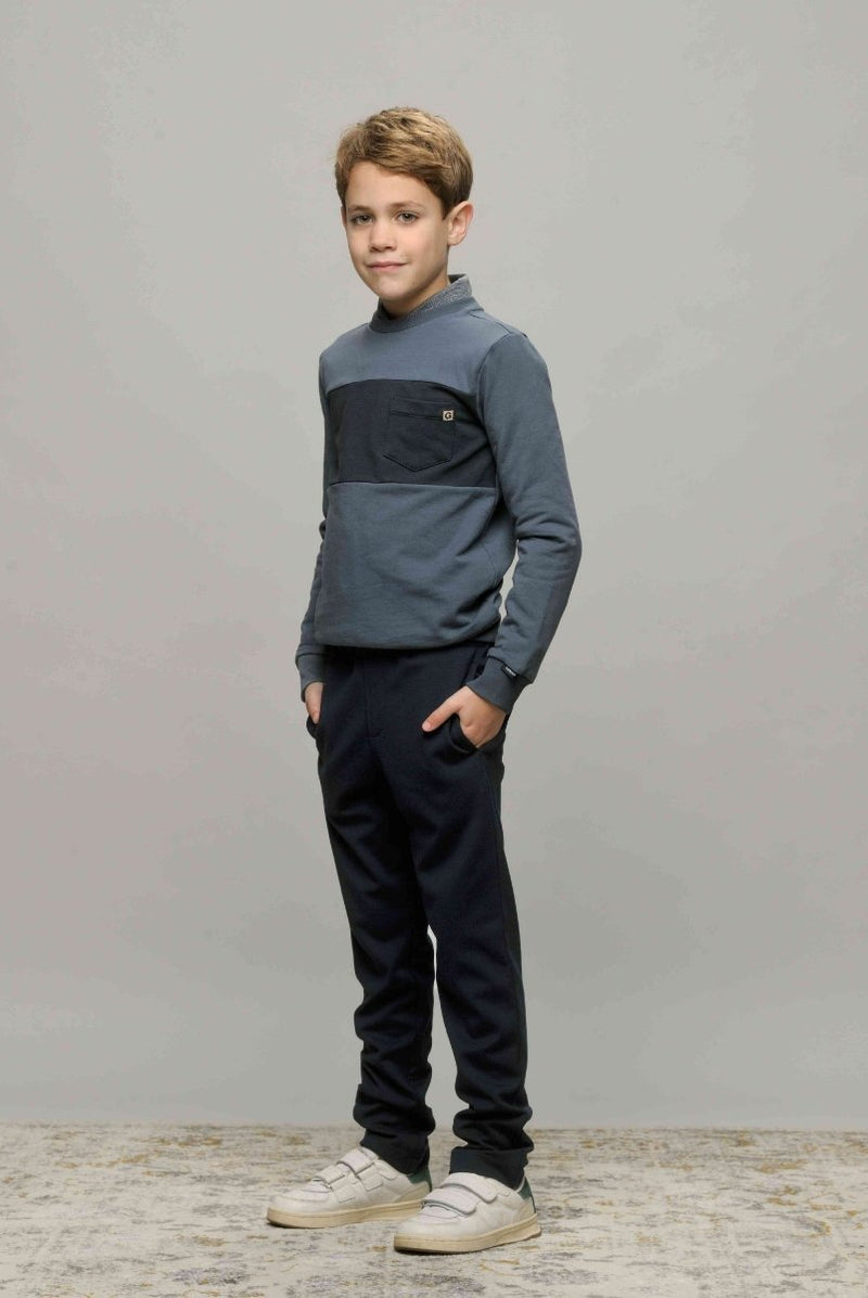 OLIVER chest-pocket sweater - Le Chic Fashion