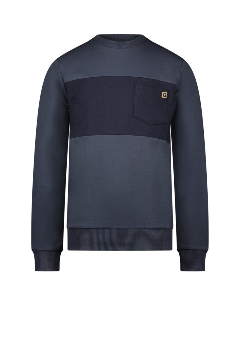OLIVER chest-pocket sweater - Le Chic Fashion