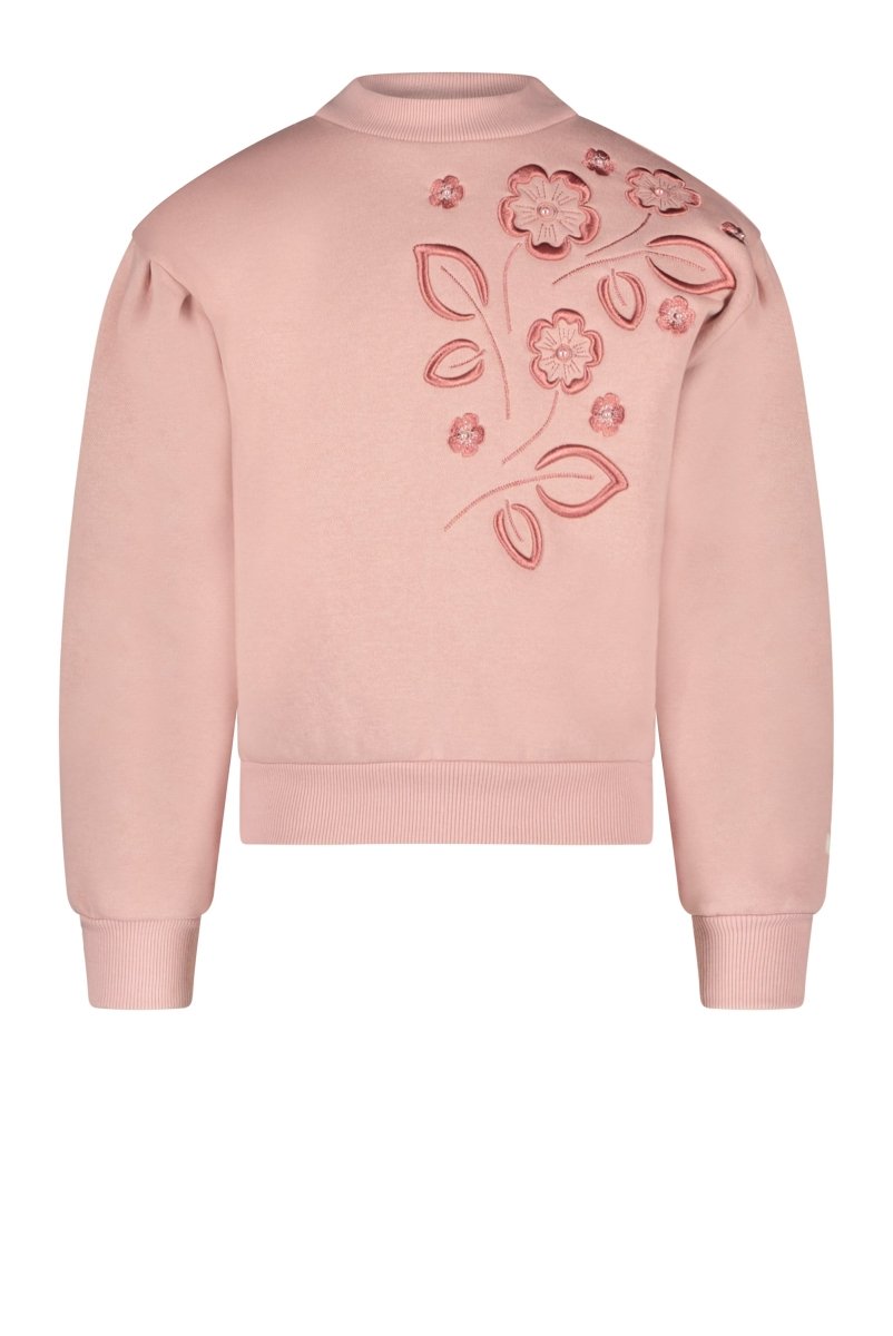 OLLADI bouquet embro sweater - Le Chic Fashion