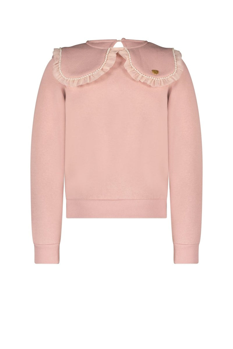 OSLO frills & pearls sweater - Le Chic Fashion