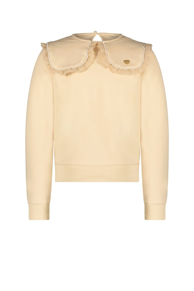 OSLO frills & pearls sweater - Le Chic Fashion