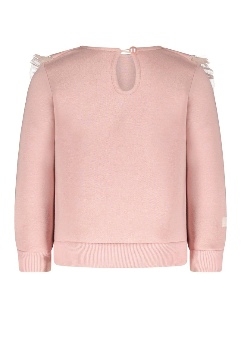 OSLO frills & pearls sweater mini - Le Chic Fashion